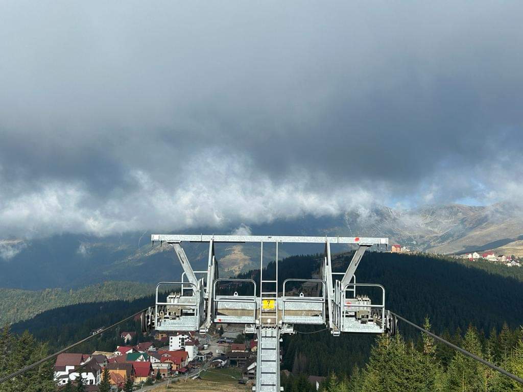 Telescaun cu 4 locuri pe pârtia M1 din Rânca - AS in Gorj